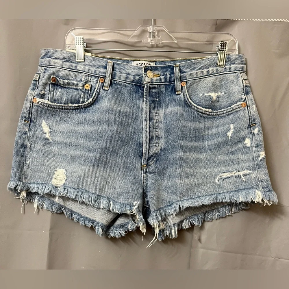 NWT AGOLDE Parker Vintage Cut Off Short In Swapmeet Women’s Size 31